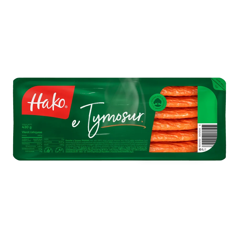 Hako, Virshlle derri e tymosur, 430 g